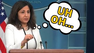 Shameless Biden Adviser Ignores Question About High Food And Gas Prices