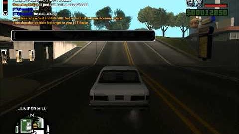 How to ban a noob hacker from an anti-hack GTA SA server!