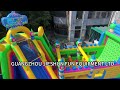The ULTIMATE All-in-One Inflatable Park! 🏊♂️⛷️🤸♀️ Water Slide + Pool + Trampoline Combo!
