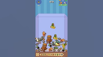 Drop Merge Brainort Puzzle 🧩 #gaming #mergeinn #shortsfeed #puzzle #mergepuzzle #puzzlefrenzy #shor