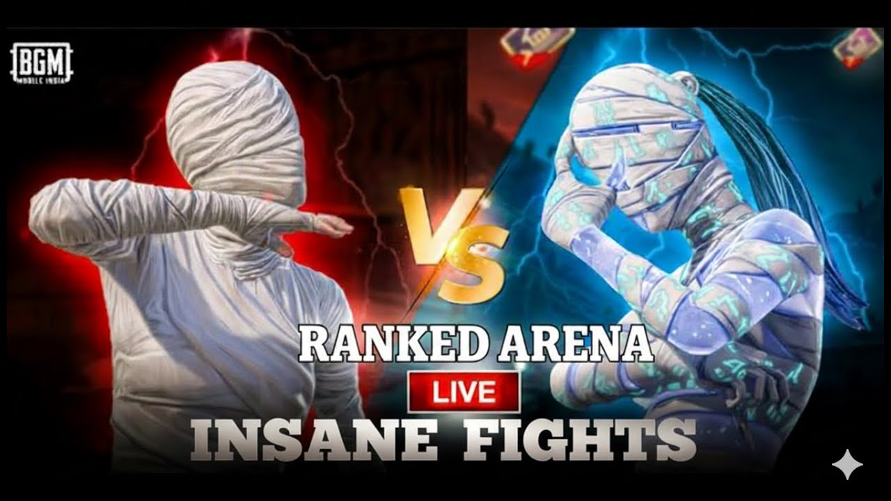 Didn’t Expect This From a Random 😳 | Ranked Arena Insane Fight | BGMI
