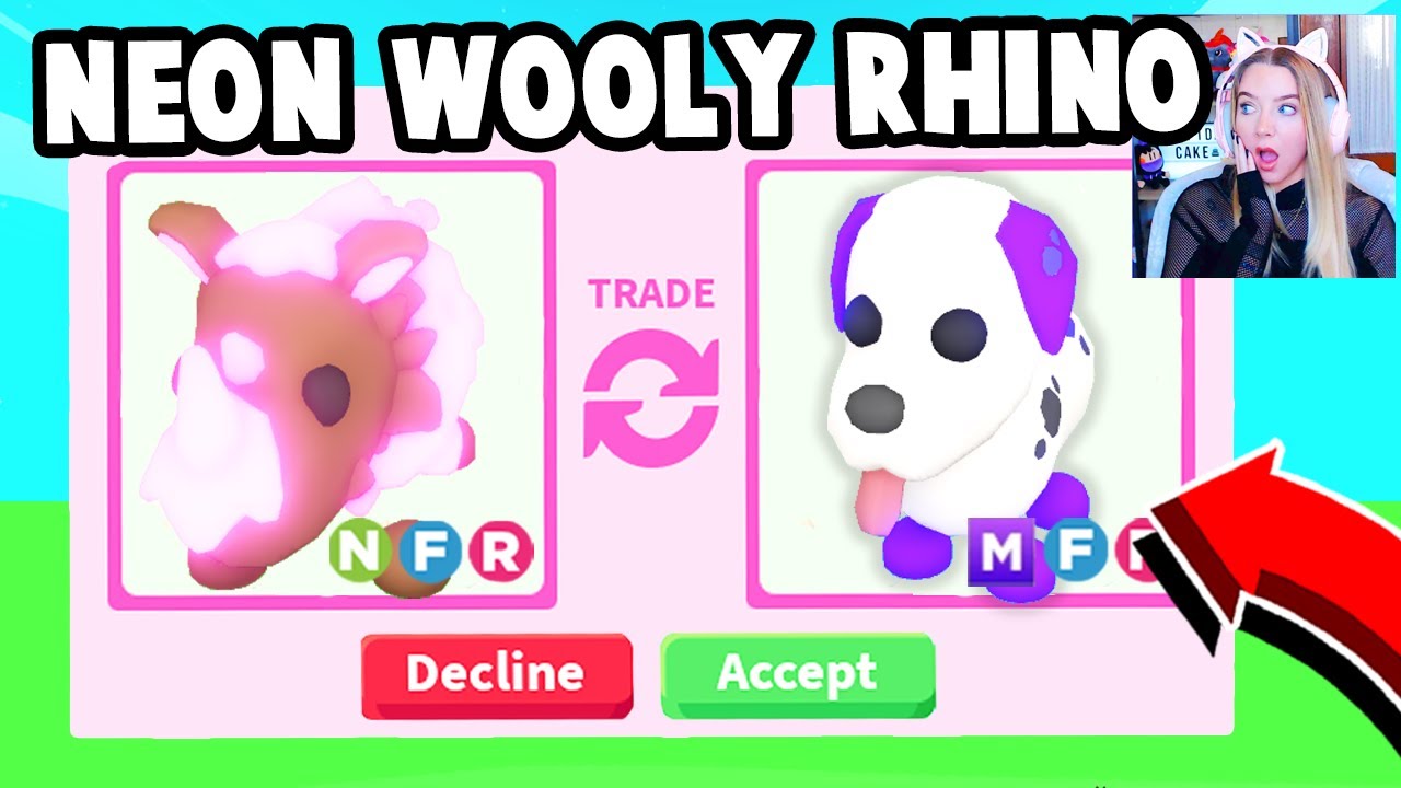 Rhino, Trade Roblox Adopt Me Items