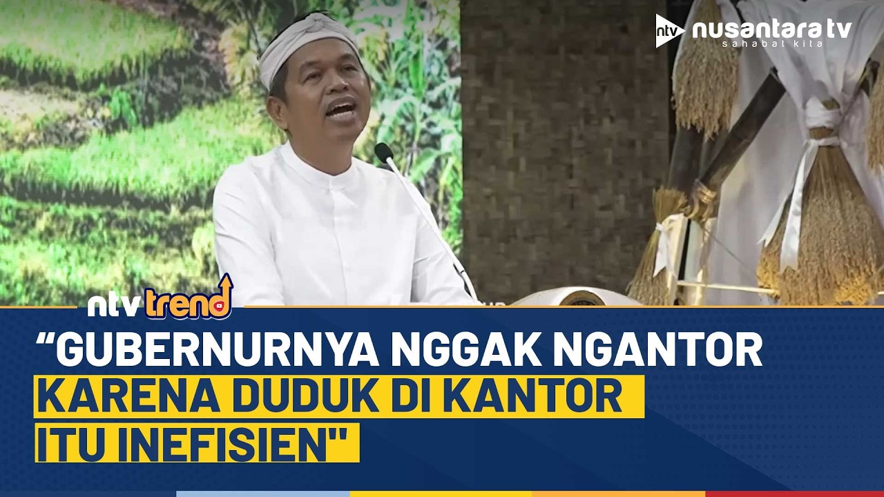 KDM Kagumi Pengelolaan Anggaran Iran, Bandingkan Efisiensi di Jabar: Gubernurnya Nggak Ngantor…| NTV