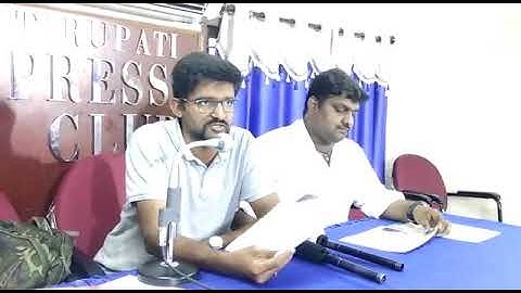 K3 Consultants Tirupati press meet April