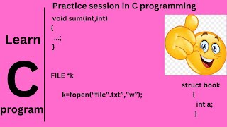 C Programming practice on Functions, Pointers, Structures, and File Handling (ep-12)