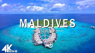 FLYING OVER MALDIVES (4K UHD)- Relaxing Music Along With Beautiful Nature Videos - 4K Video Ultra HD