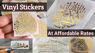 Resin Art || Vinyl Stickers for Resin at cheap rates || Customize item shop || Memon Foundation