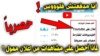 حصريا| ازاي بجيب مشاهدات على اليوتيوب مجانا من اعلان ممول وانا معملتش اعلان ولا دفعت فلوس !