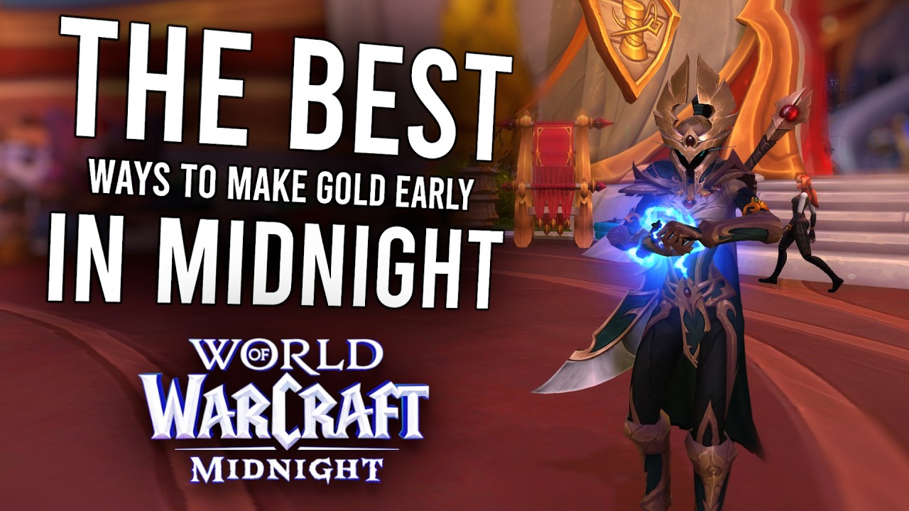 Лучшие профессии для заработка золота в WoW Midnight (руководство по запуску версии 12.0.1)