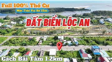 CÒN DUY NHẤT 1 LÔ GIÁ TỐT NHẤT THỊ TRƯỜNG ĐẤT BIỂN LỘC AN - HỒ TRÀM| Cách Bãi Tắm 1.2km#batdongsan 