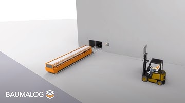 TwinTower | Automated storage system for long goods by Baumalog