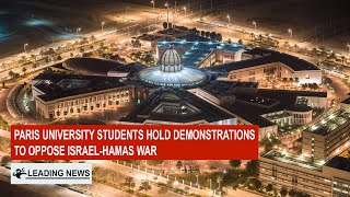 Paris University students hold demonstrations to oppose Israel-Hamas war, Live News May 3 2024