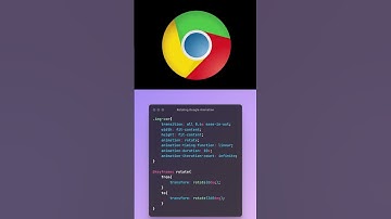 Rotating Google Logo Animation Using CSS #animation #cssanimation #programming #google