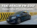 Yeni aracm  golf 7   sadece 60 km stock kullandm   jom coilover   blm 1