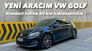 Yeni Aracım  GOLF 7   Sadece 60 km stock kullandım !  JOM Coilover   BÖLÜM 1