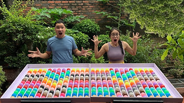 Puzzle sort ball solve quickly and easily in rainbow order