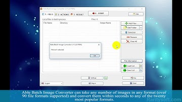 How to to convert multiple graphic file - Able Batch Image Converter