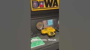 How to set up work trailer
