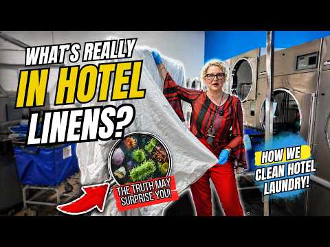 What Are You Sleeping On In A Hotel How We Clean Hotel Laundry