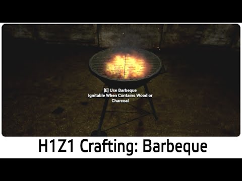h1z1 crafting barbeque bbq youtube