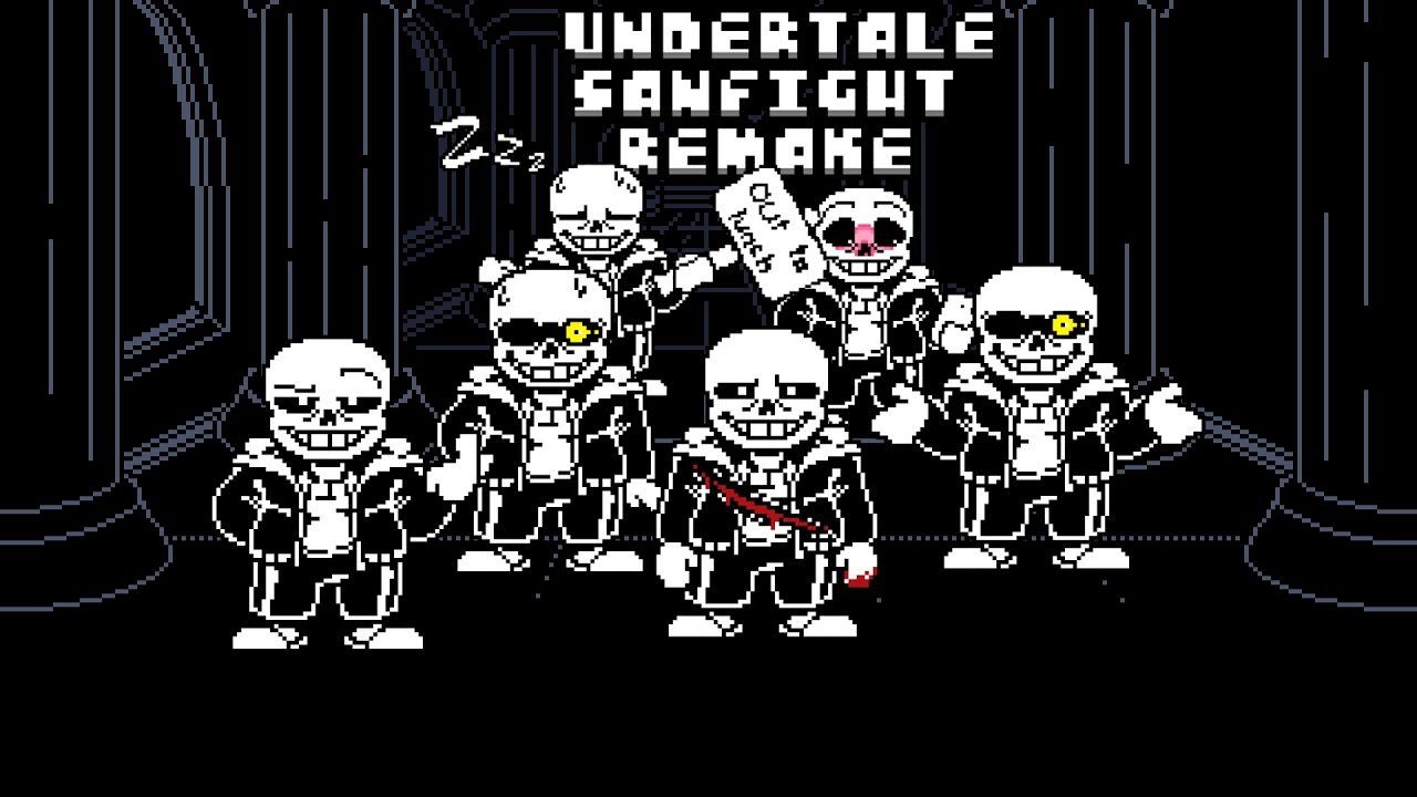 Sans Fight Remake (Remaster) by hi BRISK - Game Jolt