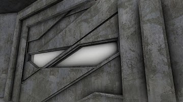 Modular Sci-Fi Set Wip 48 Blender 2.75a - Animated sci-fi doors