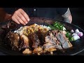 The Most Satisfying Pork Mukbang Traditional Sumi Style