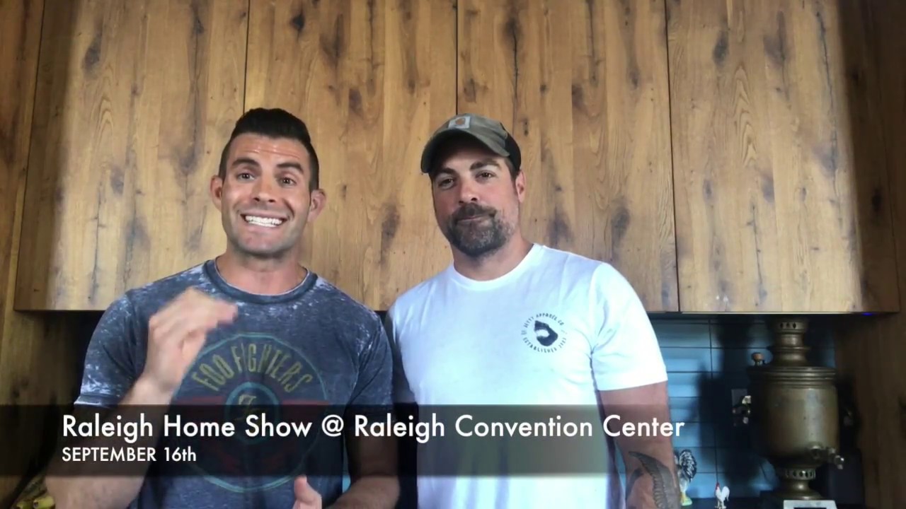 HGTVs Kitchen Cousins At The Raleigh Home Show YouTube
