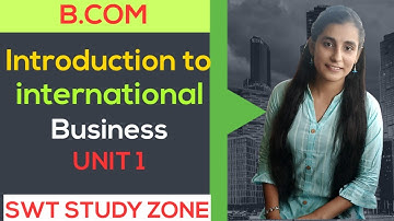 B.com ||3 Sem || Introduction to international business || In Hindi || @LucknowLearning
