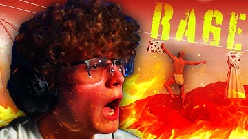 INFINITE RAGE!! |  A Difficult Game About Climbing - Part 3