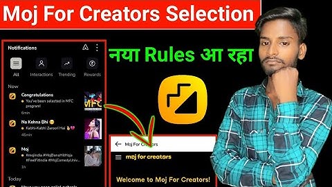 moj for creators selection new rules | mfc selection new rules | moj for creators | moj app se paisa