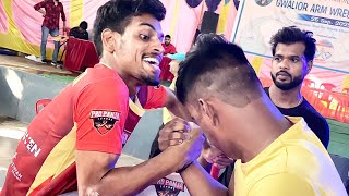 ARM WRESTLING MATCH // AKASH STRONG BOY 