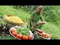 Village Food Cooking 5kg Shell Macaroni Pasta In My Village By Grandma