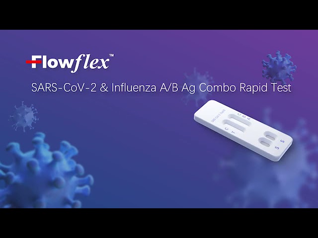 （English）Flowflex SARS-CoV-2 & Influenza A/B Ag Combo Rapid Test class=