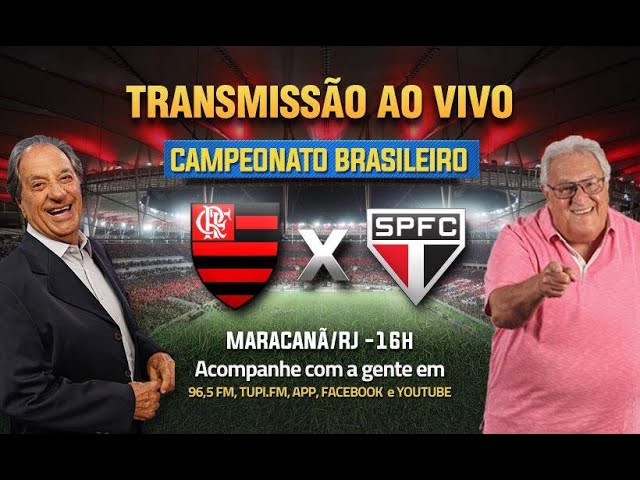 Flamengo x São Paulo: Duelo épico no Maracanã! - A Primeira Rádio do  Esporte - Gol FM Brasil