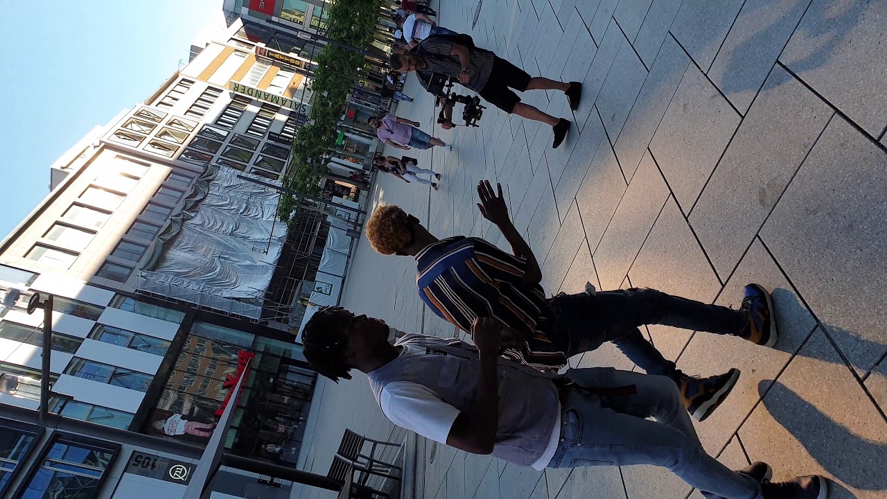 Frankfurt Videodreh Freestyle tanzen
