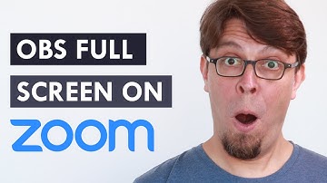 Go full screen on Zoom with OBS Virtual Camera (5 easy ways)