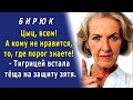 - Ишь ты, взяли моду – бирюк, бирюк… Максим Ильич он - зять мой единственный и любимый!