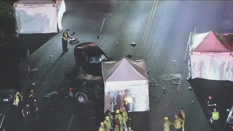 Three killed in multi-car crash in Winnetka