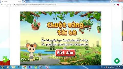 Thi Trạng Nguyên Toàn Tài - Lớp 1 (Vòng 4)
