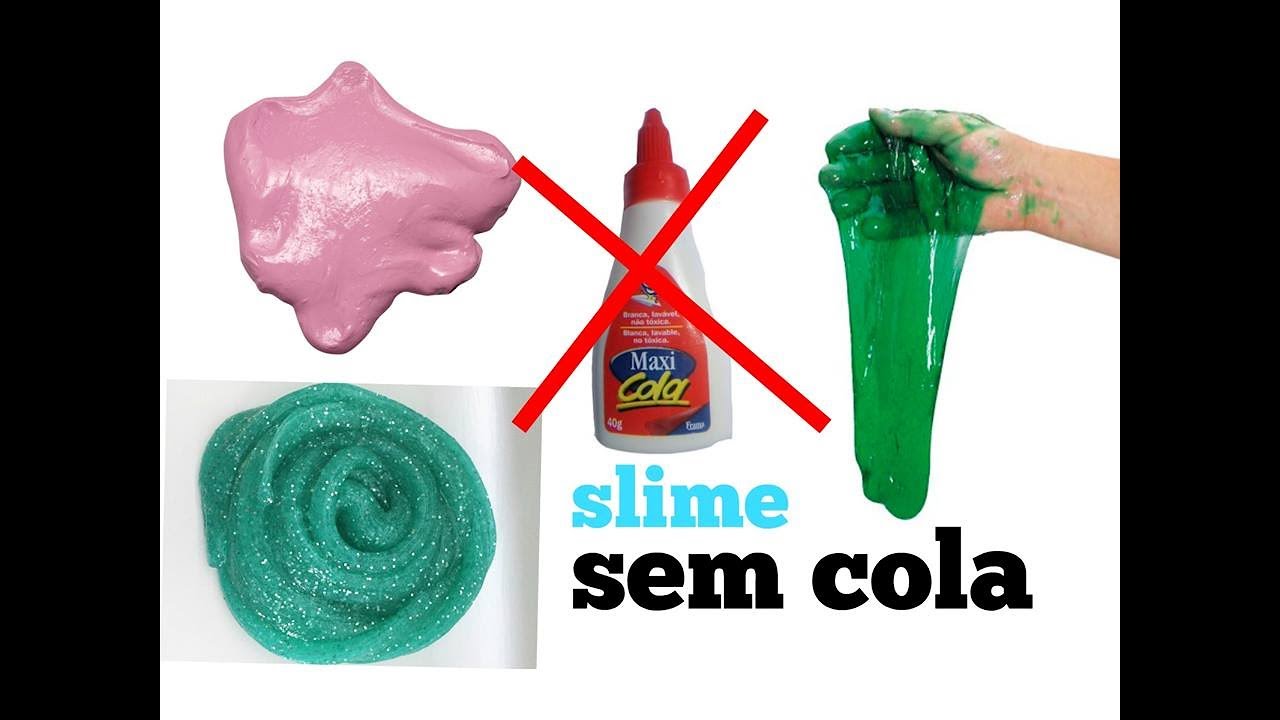 Como fazer Slime sem bórax: 14 receitas criativas e seguras para amoeba  caseira