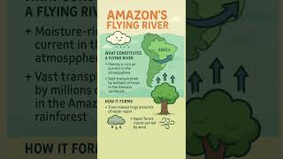 Amazon’s Flying River Explained | How the Rainforest Creates Rain in the Sky ☁️🌳