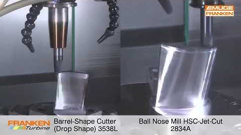 Turbine Blade 5 Axis Milling Operations, Mohsen Soori