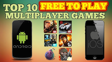 Top 10 FREE TO PLAY multiplayer games for Android/iOS (Wi-Fi/Bluetooth)