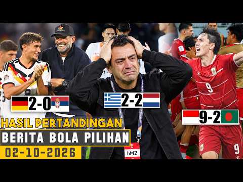 andalas168 x asia toto 4d - HAMPIR KALAH! BELANDA IMBANG LAWAN YUNANI 🔥 JERMAN SIKAT SERBIA 😱 TIMNAS INDONESA BANTAI BANGLADESH