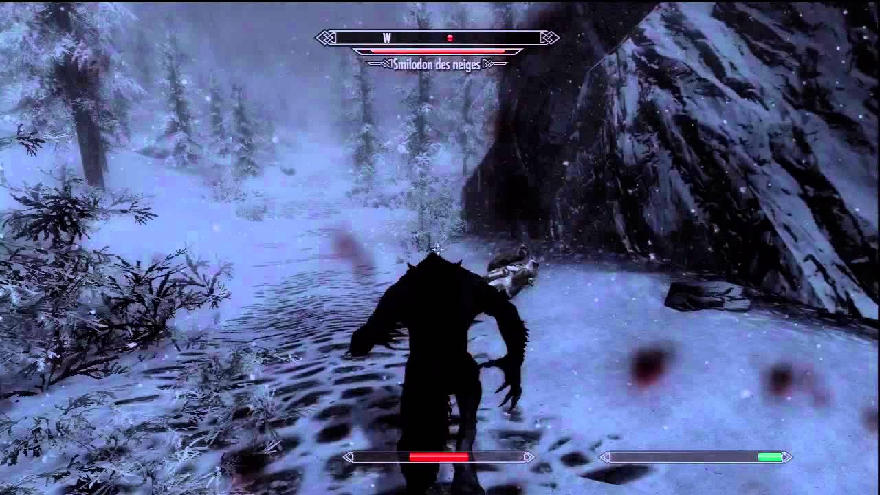 [09] Skyrim / Le loup garou / Xbox 360 YouTube