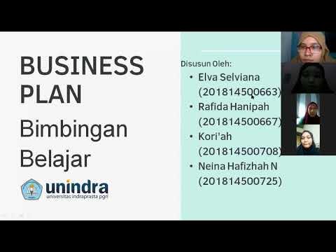 contoh business plan bimbingan belajar