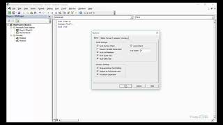 Customize the VB Editor Environment_VBA_7