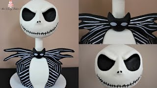 3D Jack Skellington Cake The Nightmare Before Christmas Halloween Tutorial!