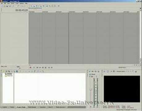 Sony Vegas basics Tutorials part 1